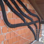 Zentrale Wohnraumbe-und entlüftung mit Wärmerückgewinnung